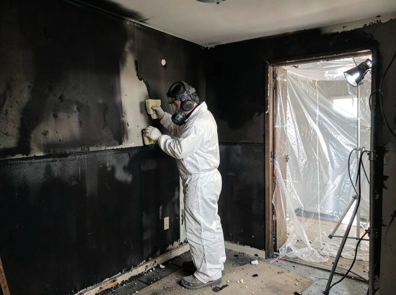 Fire Damage Restoration company in Pompeii, MI